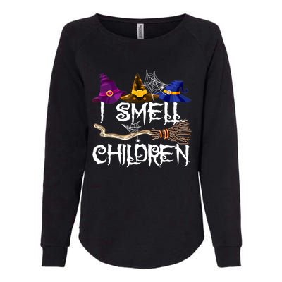 I Smell Children Funny Witches Halloween Party Costume Womens California Wash Sweatshirt