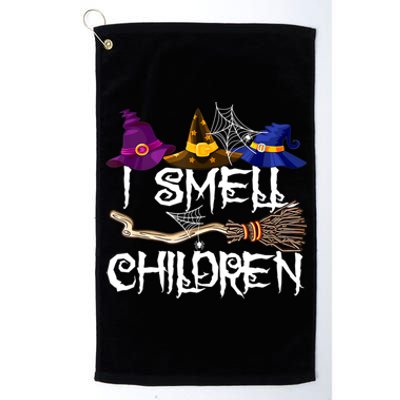 I Smell Children Funny Witches Halloween Party Costume Platinum Collection Golf Towel