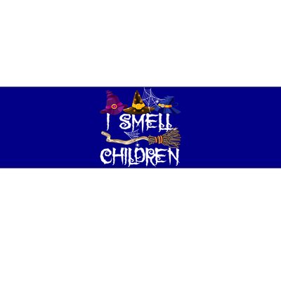 I Smell Children Funny Witches Halloween Party Costume Bumper Sticker