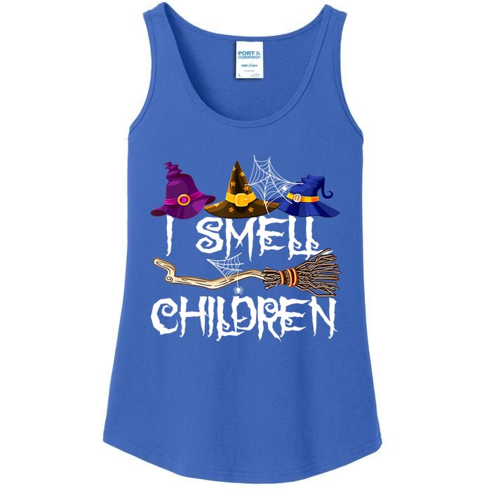 I Smell Children Funny Witches Halloween Party Costume Ladies Essential Tank