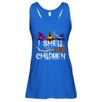 I Smell Children Funny Witches Halloween Party Costume Ladies Essential Flowy Tank