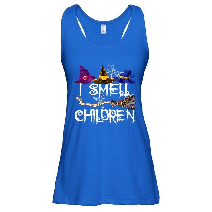 I Smell Children Funny Witches Halloween Party Costume Ladies Essential Flowy Tank