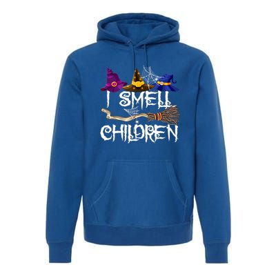 I Smell Children Funny Witches Halloween Party Costume Premium Hoodie