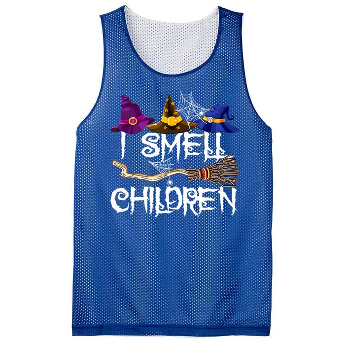 I Smell Children Funny Witches Halloween Party Costume Mesh Reversible Basketball Jersey Tank