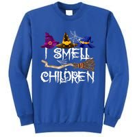 I Smell Children Funny Witches Halloween Party Costume Tall Sweatshirt