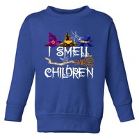 I Smell Children Funny Witches Halloween Party Costume Toddler Sweatshirt