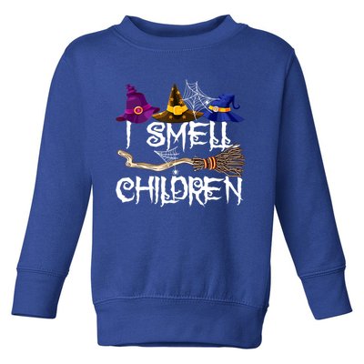 I Smell Children Funny Witches Halloween Party Costume Toddler Sweatshirt