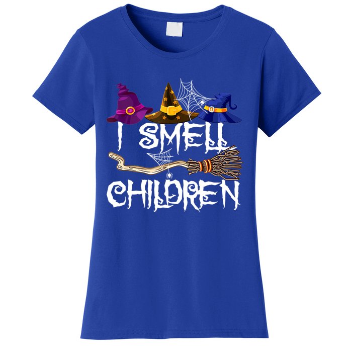 I Smell Children Funny Witches Halloween Party Costume Women's T-Shirt