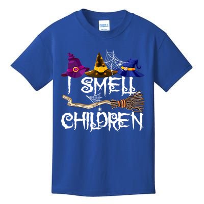 I Smell Children Funny Witches Halloween Party Costume Kids T-Shirt