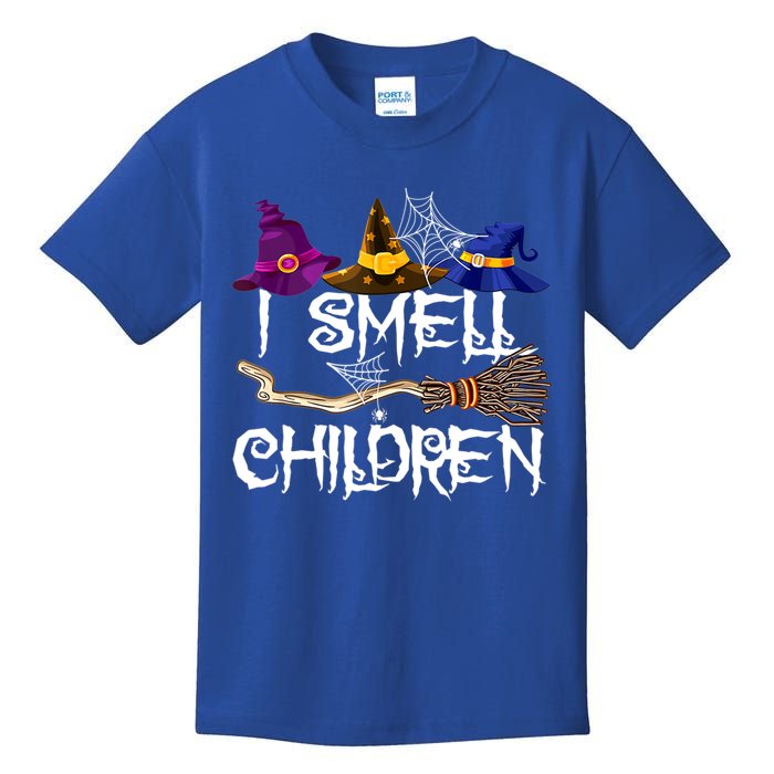 I Smell Children Funny Witches Halloween Party Costume Kids T-Shirt