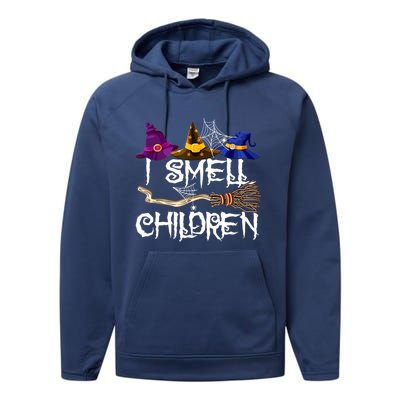 I Smell Children Funny Witches Halloween Party Costume Performance Fleece Hoodie