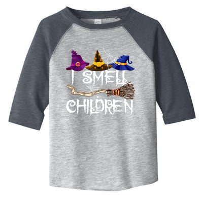 I Smell Children Funny Witches Halloween Party Costume Toddler Fine Jersey T-Shirt