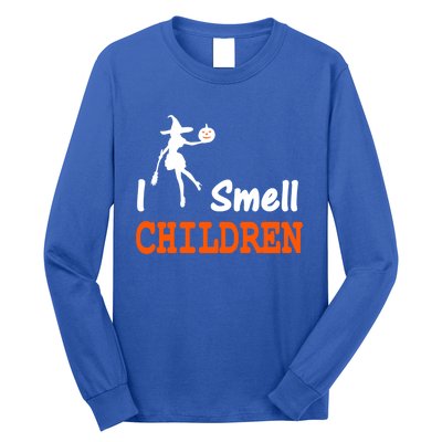 I Smell Children For Funny And Scary Halloween Great Gift Long Sleeve Shirt