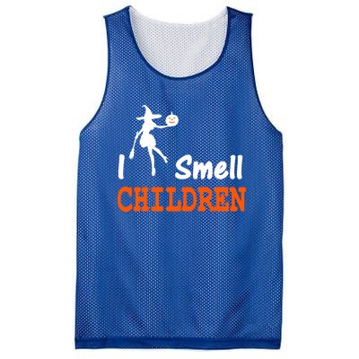 I Smell Children For Funny And Scary Halloween Great Gift Mesh Reversible Basketball Jersey Tank