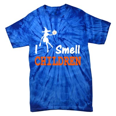 I Smell Children For Funny And Scary Halloween Great Gift Tie-Dye T-Shirt