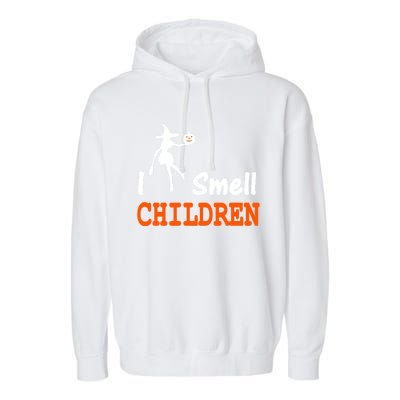 I Smell Children For Funny And Scary Halloween Great Gift Garment-Dyed Fleece Hoodie