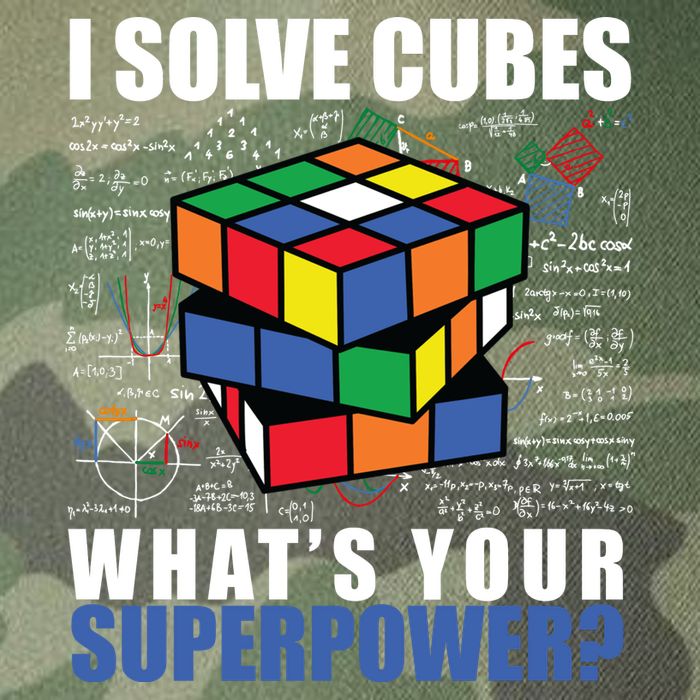 I Solve Cubes What's Your Superpower Legacy Tie Dye Trucker Hat