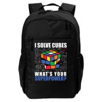 I Solve Cubes What's Your Superpower Backpack