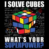 I Solve Cubes What's Your Superpower Flatbill Hat