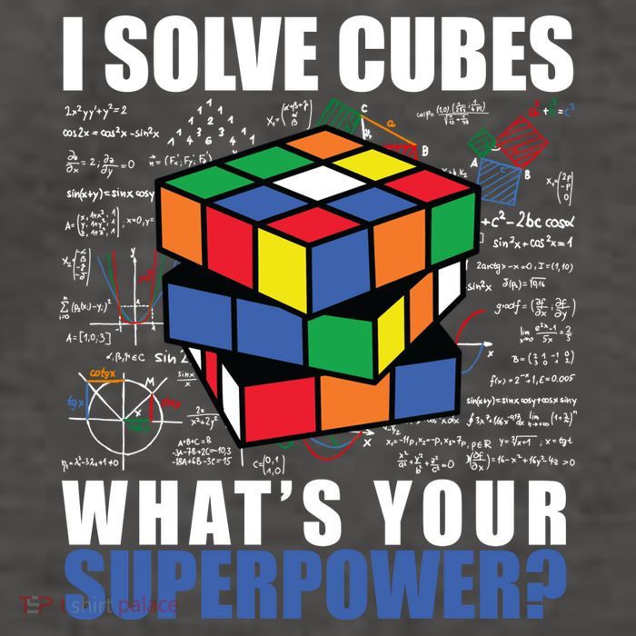 I Solve Cubes What's Your Superpower Vector Backpack