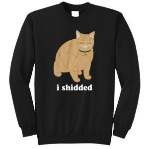 I Shidded Cat Funny Sweatshirt