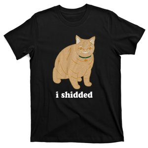 I Shidded Cat Funny T-Shirt