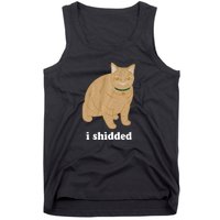 I Shidded Cat Funny Tank Top