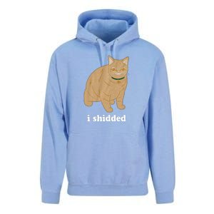 I Shidded Cat Funny Unisex Surf Hoodie