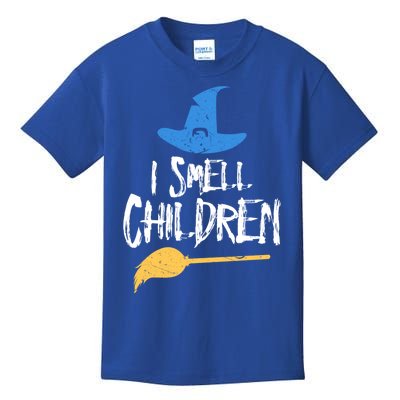 I Smell Children Funny Spooky Witch Halloween Gift Kids T-Shirt