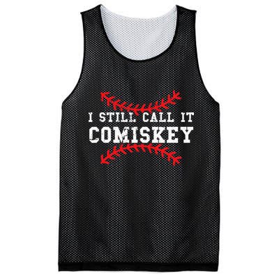 I Still Call It Comiskey Vintage Baseball Mesh Reversible Basketball Jersey Tank