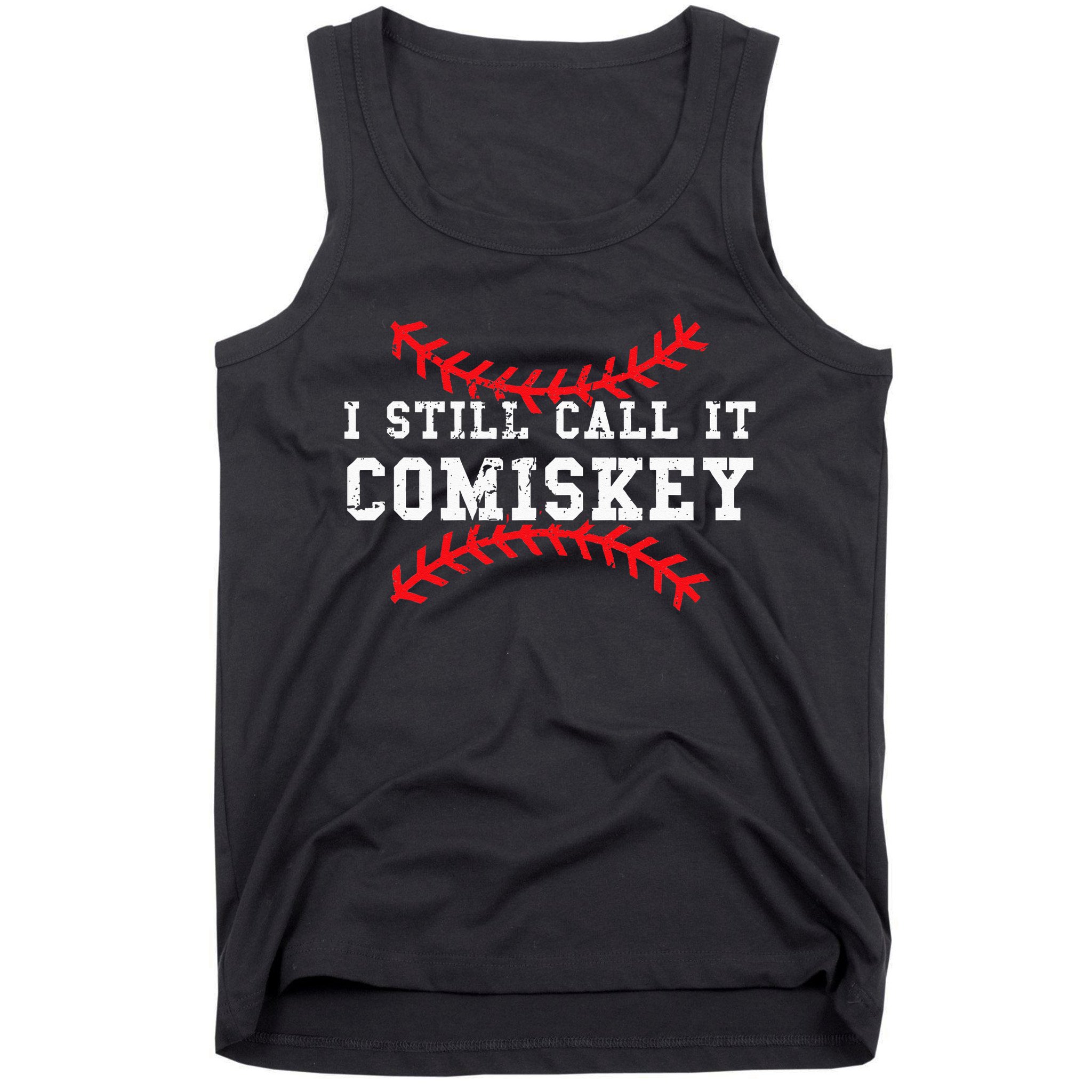 I Still Call It Comiskey Vintage Baseball Tank Top