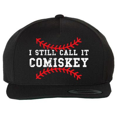 I Still Call It Comiskey Vintage Baseball Wool Snapback Cap