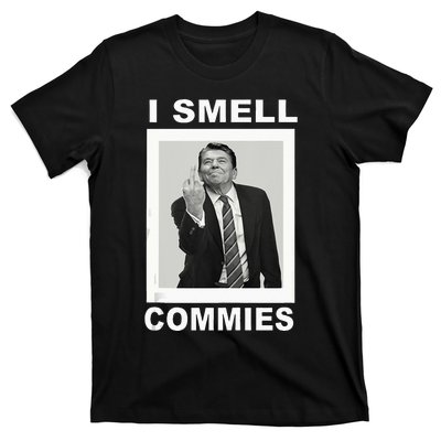 I Smell Commies Funny Ronald Regan T-Shirt