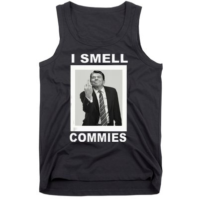 I Smell Commies Funny Ronald Regan Tank Top