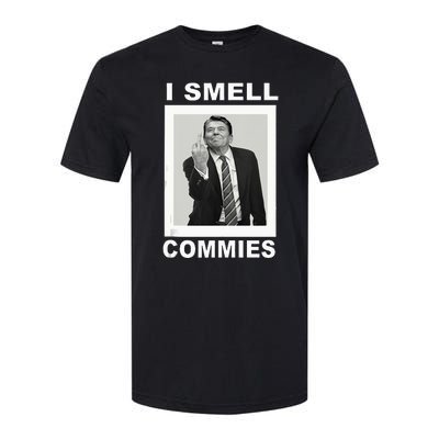 I Smell Commies Funny Ronald Regan Softstyle CVC T-Shirt