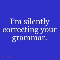 I'm Silently Correcting Your Grammar Gift T-Shirt