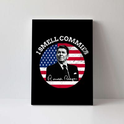 I Smell Commies Republican Conservative Ronald Regan Biden Canvas