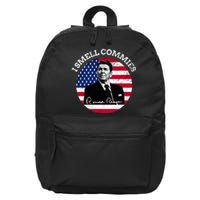 I Smell Commies Republican Conservative Ronald Regan Biden 16 in Basic Backpack