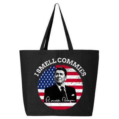 I Smell Commies Republican Conservative Ronald Regan Biden 25L Jumbo Tote