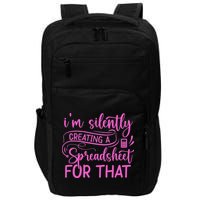 I'm Silently Creating A Spreadsheet For That Math Majors Impact Tech Backpack