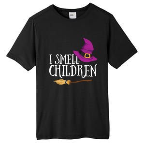 I Smell Children Teacher Halloween Witch For Meaningful Gift Tall Fusion ChromaSoft Performance T-Shirt