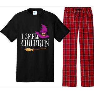 I Smell Children Teacher Halloween Witch For Meaningful Gift Pajama Set