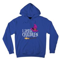 I Smell Children Teacher Halloween Witch For Meaningful Gift Hoodie