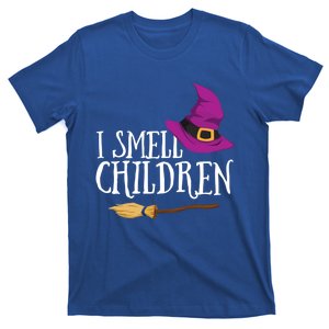 I Smell Children Teacher Halloween Witch For Meaningful Gift T-Shirt