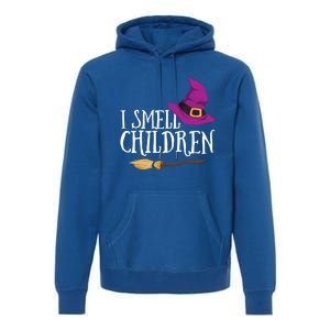 I Smell Children Teacher Halloween Witch For Meaningful Gift Premium Hoodie