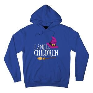 I Smell Children Teacher Halloween Witch For Meaningful Gift Tall Hoodie