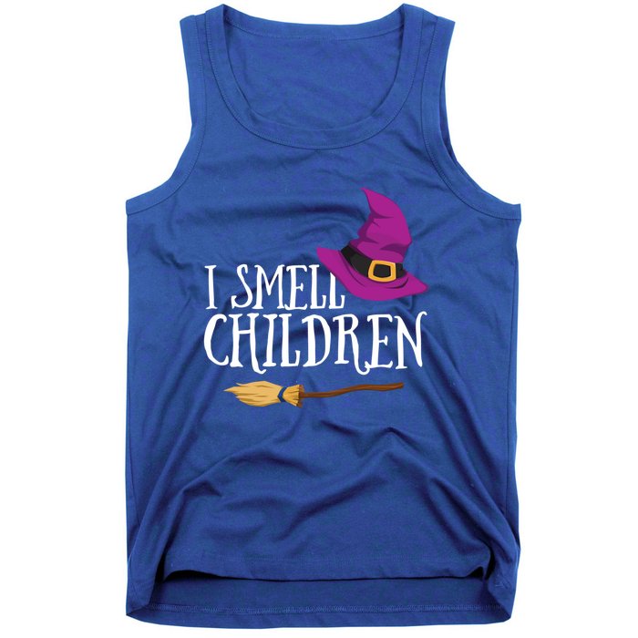 I Smell Children Teacher Halloween Witch For Meaningful Gift Tank Top