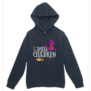 I Smell Children Teacher Halloween Witch For Meaningful Gift Urban Pullover Hoodie