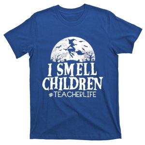 I Smell Children Teacherlife Teacher Halloween Cool Gift T-Shirt