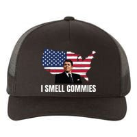 I Smell Commies, Ronald Reagan, Political Humor, President Reagan Yupoong Adult 5-Panel Trucker Hat